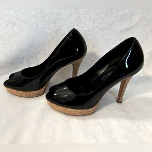 Cole Haan/ Nike Air Peep Toe Heels